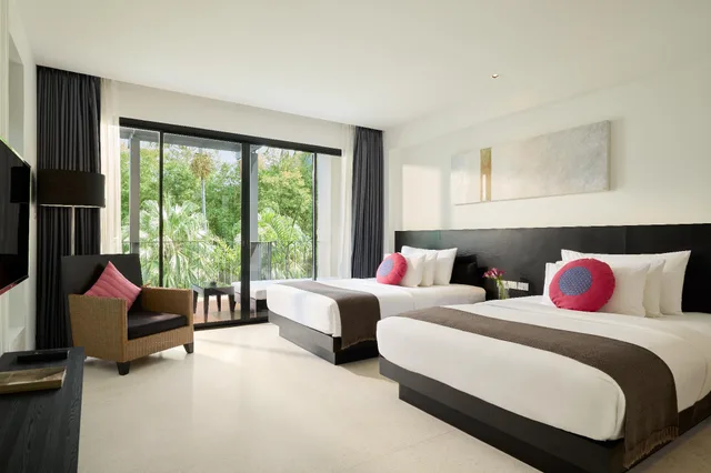 غرفة ديلوكس بسريرين كوين، The Chill Resort and Spa Koh Chang 1/1