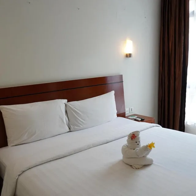 غرفة ديلوكس بسرير مزدوج أو سريرين منفصلين، Grand Kuta Hotel Residence 3/10