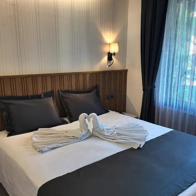 غرفة بسرير مزدوج بإطلالة على الحديقة، Happy Apart Hotel 3/3