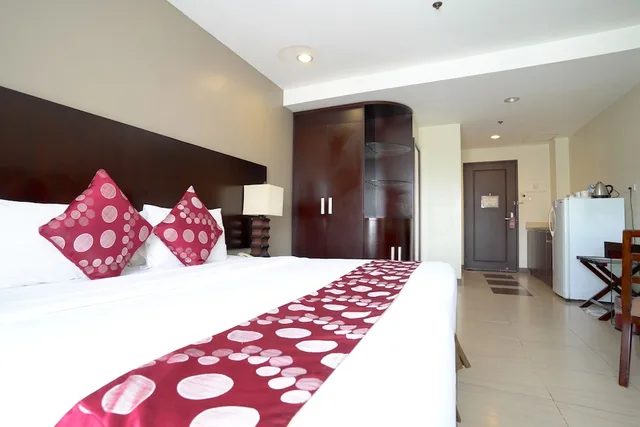 جناح ديلوكس بسرير كينج، Alpa City Suites 4/10