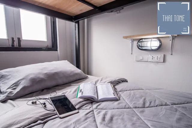 سكن مشترك مختلط بثمانية أسرّة، Zee Thai Hostel (Thaitone Hostel) 2/3