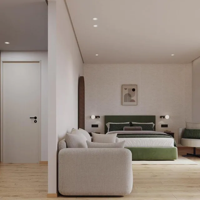 Renovated, 2 Bedrooms, Family, 2 Bathrooms، Hotel Delfinia 1/1