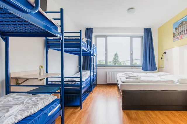 سكن مشترك مختلط بستة أسرّة، a&o Hostel Weimar 3/7