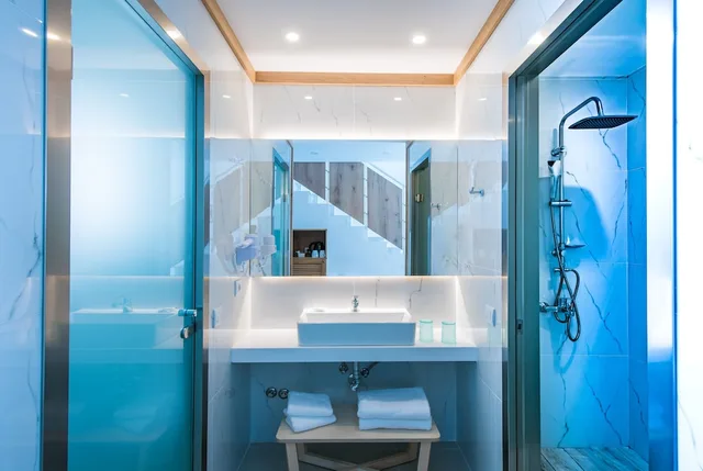 Swim Up, Maisonette, Twin Beds, Sofa، Gouves Waterpark Holiday Resort 3/3