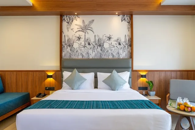 كوخ كلوب بريميوم بسرير كينج، The Fern Wisteria Resort Dhari 1/4