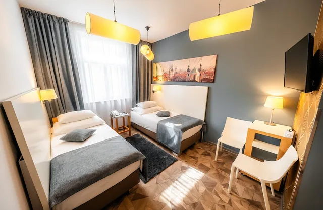 غرفة كلاسيكية بسرير مزدوج أو سريرين منفصلين، Grandium Hotel Prague 4/10