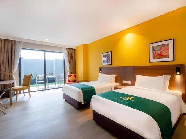 غرفة سوبيريور بسريرين منفصلين بشرفة، Arena Premier Hotel 1/1