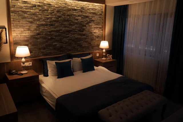 غرفة ديلوكس بسرير مزدوج بإطلالة على المدينة، Taksim Yazici Residence 4/10