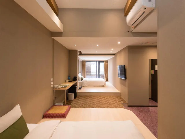 غرفة عائلية بسريرين مزدوجين، Ark Hotel 2/2