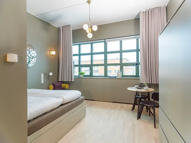 استوديو ديلوكس بسرير مزدوج، UNITY Hammarby Sjostad - A Studio Hotel 1/2