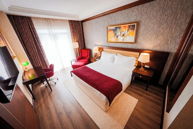 غرفة ديلوكس بسرير كينج بإطلالة على الجبل، Wellborn Luxury Hotel 1/10