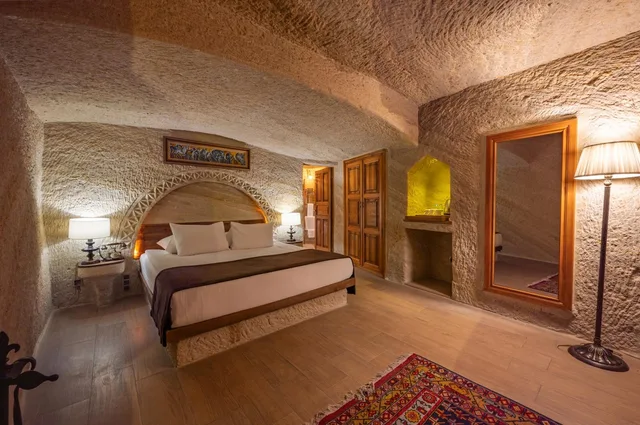 جناح تنفيذي بسرير كينج مع أريكة، Utopia Cave Cappadocia 1/1
