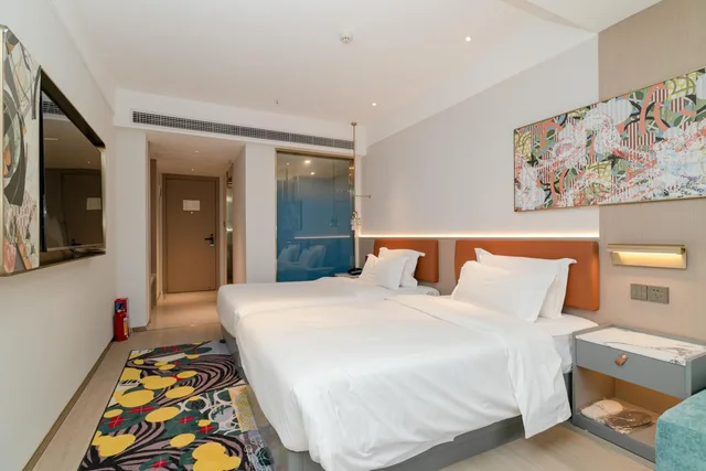 غرفة بسريرين منفصلين، INSAIL HOTEL Guangzhou Beijing Road Pedestrian Street 1/4