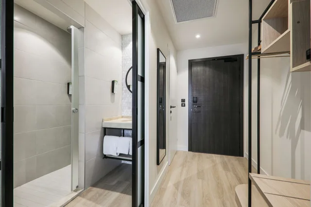 غرفة قياسية بسريرين منفصلين، Campanile Smart Lyon Est Bron 6/7