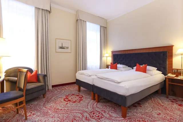 غرفة كلاسيكية بسريرين منفصلين، Hotel Kaiserhof Wien 2/6