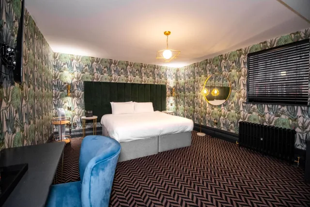 غرفة بسرير مزدوج أو سريرين منفصلين، Lock & Key Hotel 7/10