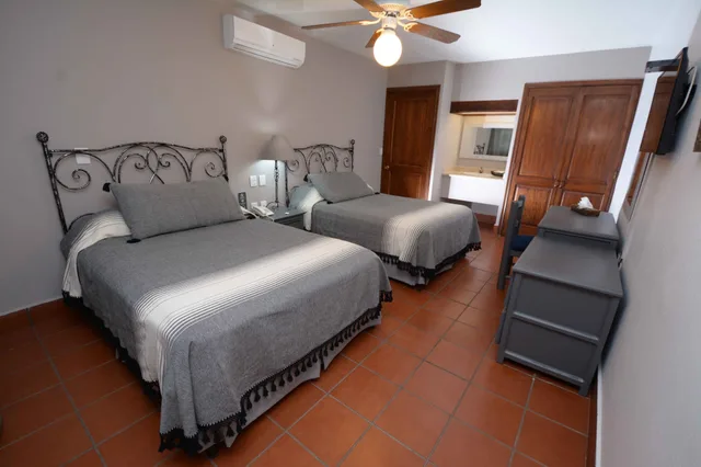 غرفة قياسية بسريرين مزدوجين، Hotel Hacienda Ex Hacienda La Noria 2/5