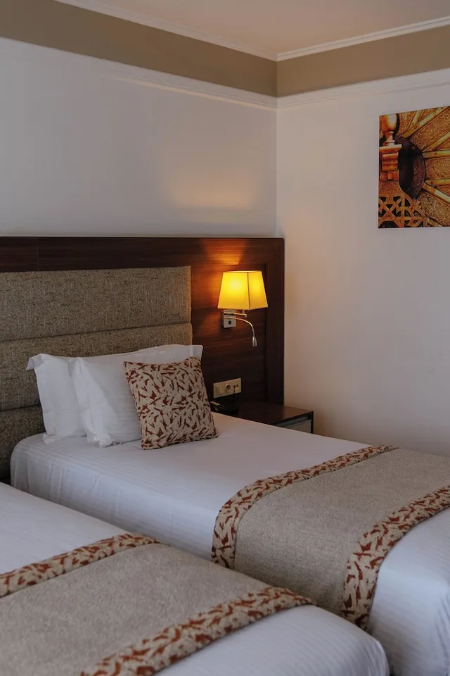 غرفة ديلوكس بسريرين منفصلين بإطلالة على المدينة، Kenzi Basma Hotel 4/5