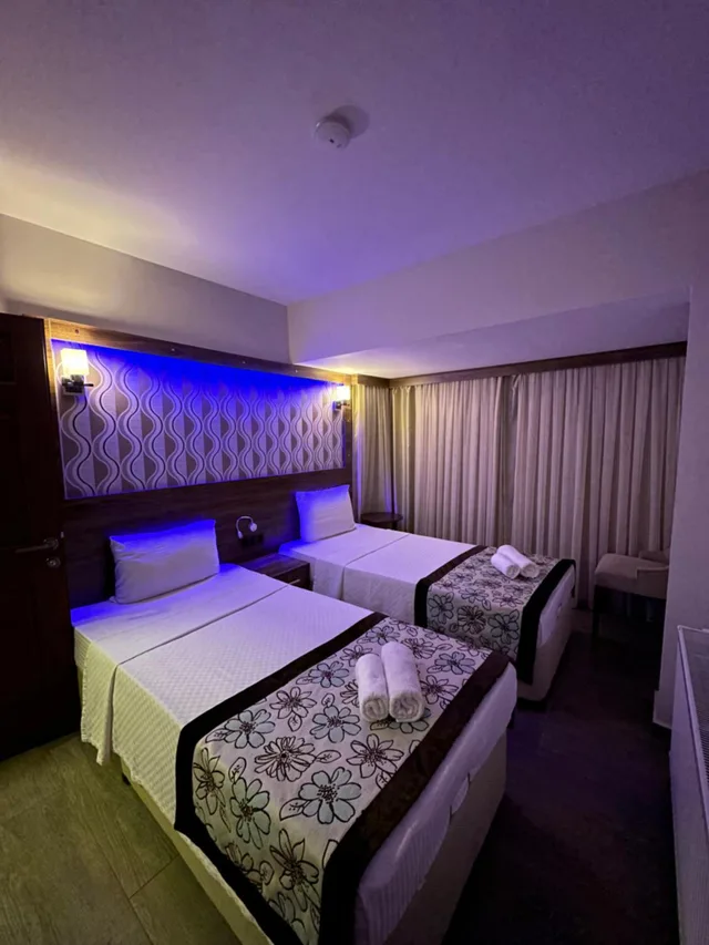 غرفة قياسية بسرير مزدوج أو سريرين منفصلين بشرفة، Dolphin Apart Hotel Sarigerme 4/10