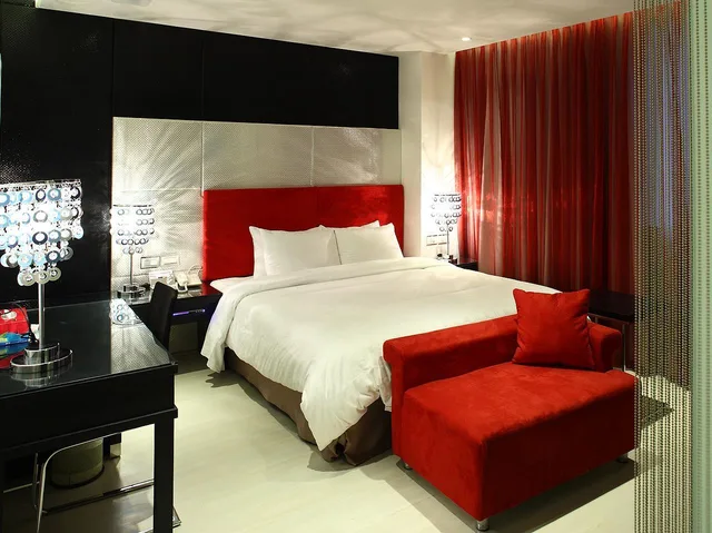 غرفة بزنس بسرير مزدوج، Hsiangkelira Hotel 1/3
