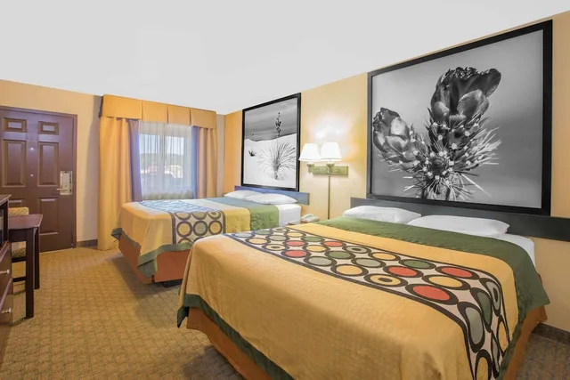 غرفة بسريرين مزدوجين لذوي الإعاقة، Super 8 By Wyndham Idabel 1/2
