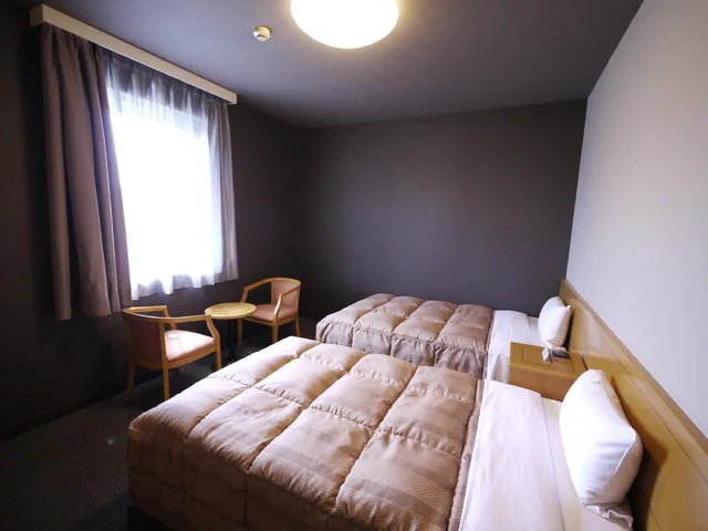 Standard, Semi Double Bed, Twin Beds, Hotel Route-Inn Wakamiya Inter 1/1