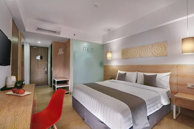 غرفة ديلوكس بسريرين منفصلين، Hotel Neo Kuta Legian 2/3