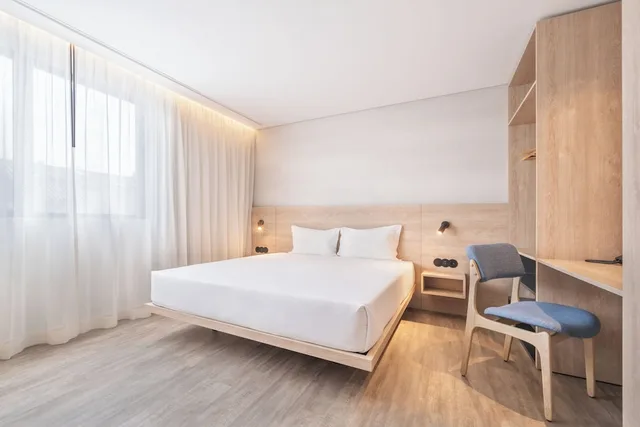 شقة بسرير كوين مع أريكة، Moov Apartments Boavista 1/4