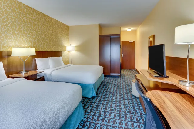غرفة بسريرين كوين، Fairfield Inn Suites Dunn I 95 2/4