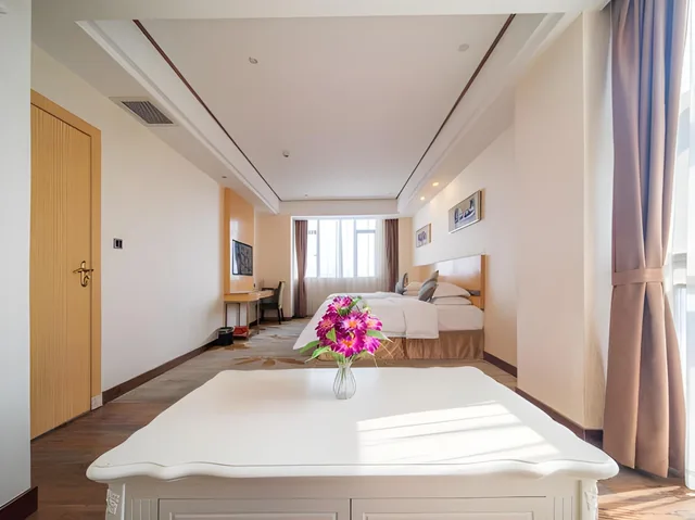 غرفة تنفيذية بسريرين مزدوجين، Greentree Alliance Foshan West Station Luowu Road 2/2