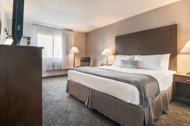 غرفة قياسية بسرير كينج، American Inn & Suites Metro Airport 3/4