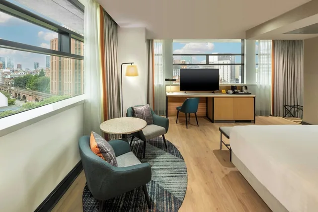 جناح بانورامي بسرير كينج، Manchester Piccadilly Hotel 5/7