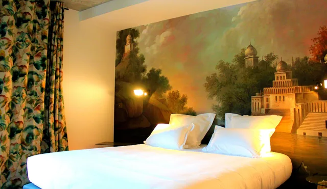 غرفة كلاسيكية بسرير كوين، Hotel La Zoologie 5/10