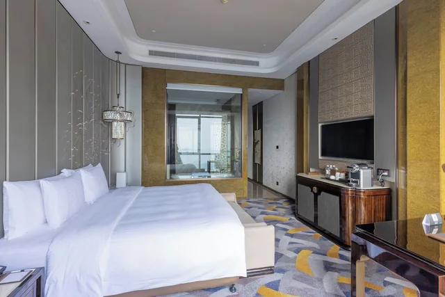 غرفة بريميير بسرير كينج، Wanda Vista Zhengzhou 1/3