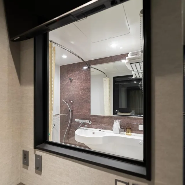 غرفة بسرير نصف مزدوج، EN HOTEL Hakata 8/8