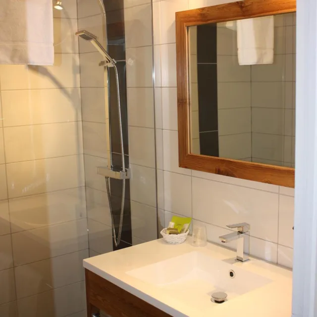 غرفة بسرير مزدوج بإطلالة على المسبح في طابق منخفض، Hotel La Citadelle 7/8