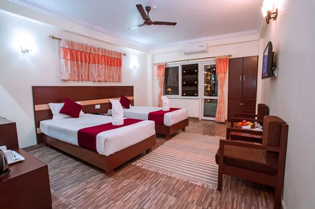 غرفة ديلوكس بسريرين منفصلين، Hotel Spring 1/2