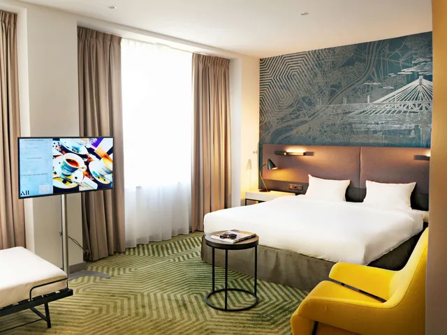 غرفة سوبيريور بسرير كينج مع أريكة، Mercure Warszawa Grand 4/10