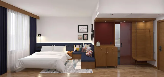 غرفة قياسية بسرير مزدوج، Hampton by Hilton Istanbul Arnavutkoy 3/10