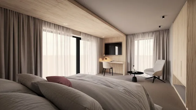 غرفة سوبيريور بسرير كينج بإطلالة على الجبل، Hotel COSMEA Dolomites 2/4