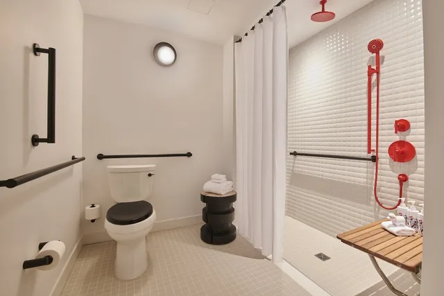 غرفة بسرير كينج لذوي الإعاقة، Virgin Hotels New York City 3/3