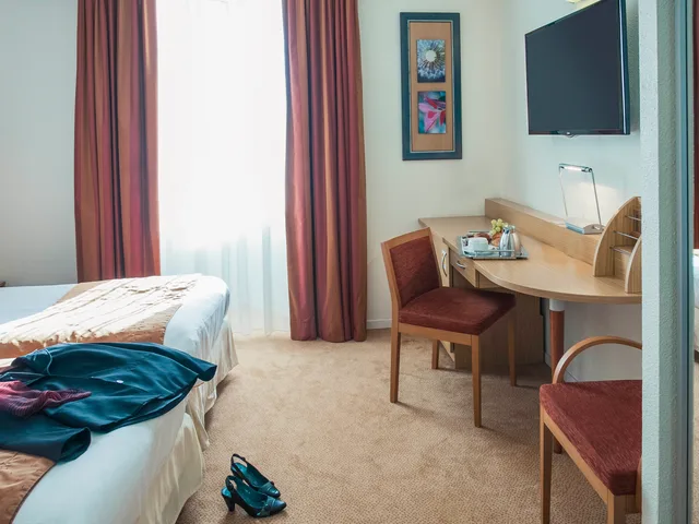 غرفة كلاسيكية بسرير مزدوج، Mercure Lyon Est Villefontaine 4/6