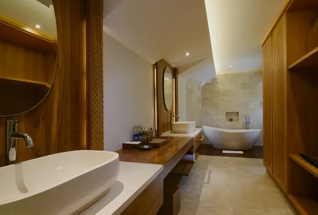 غرفة بغرفتي نوم بمسبح خاص، JAPA Suites and Villas 4/4