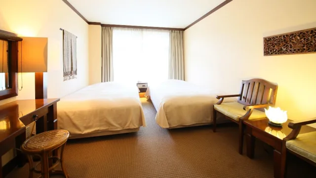Oriental, Twin Beds, Wellness Forest Nasu 2/2
