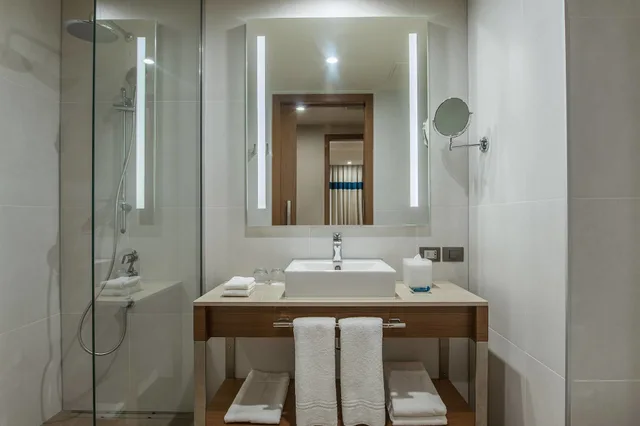 غرفة ركنية بسرير كينج بإطلالة على المدينة بشرفة، Four Points By Sheraton Izmir 7/7