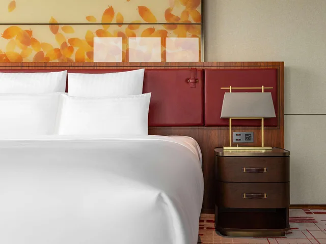 غرفة ديلوكس بسرير مزدوج بإطلالة على النهر، Pullman Huizhou Kaisa 4/4