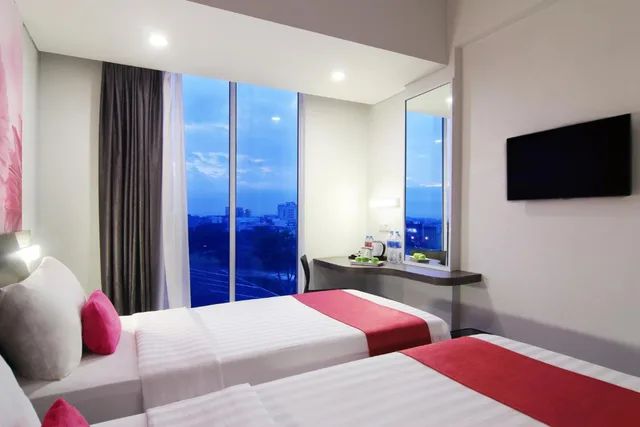 غرفة سوبيريور بسرير مزدوج، favehotel Pekanbaru 1/8