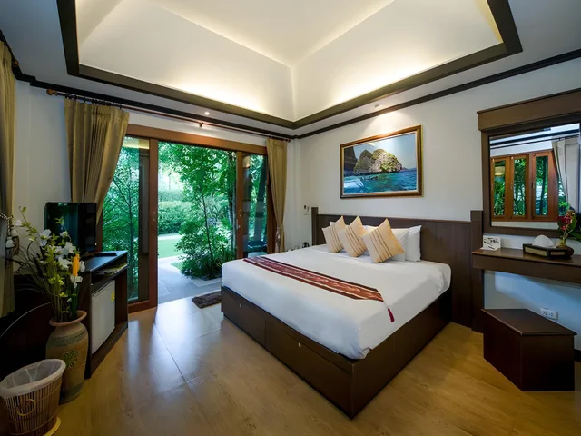 بنغل ديلوكس بسرير مزدوج، Paitan Villas Resort 3/3