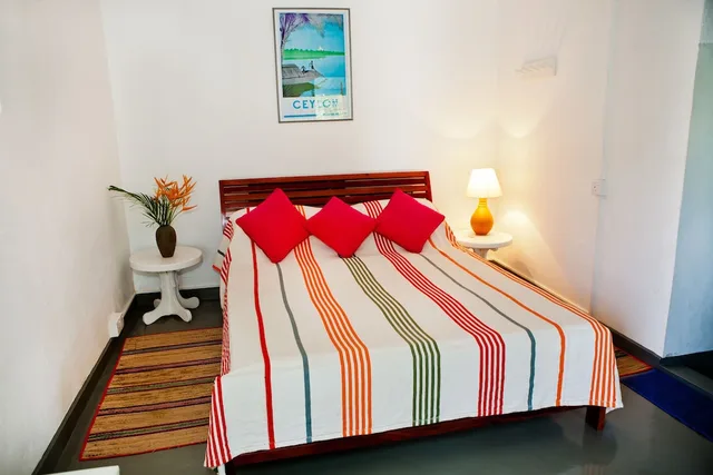 غرفة كلاسيكية بسرير مزدوج بإطلالة على الشاطئ، Talalla Bay Beach House 3/4
