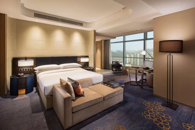 جناح ديلوكس بغرفة نوم واحدة، Hilton Jinan South Hotel & Residences 1/5